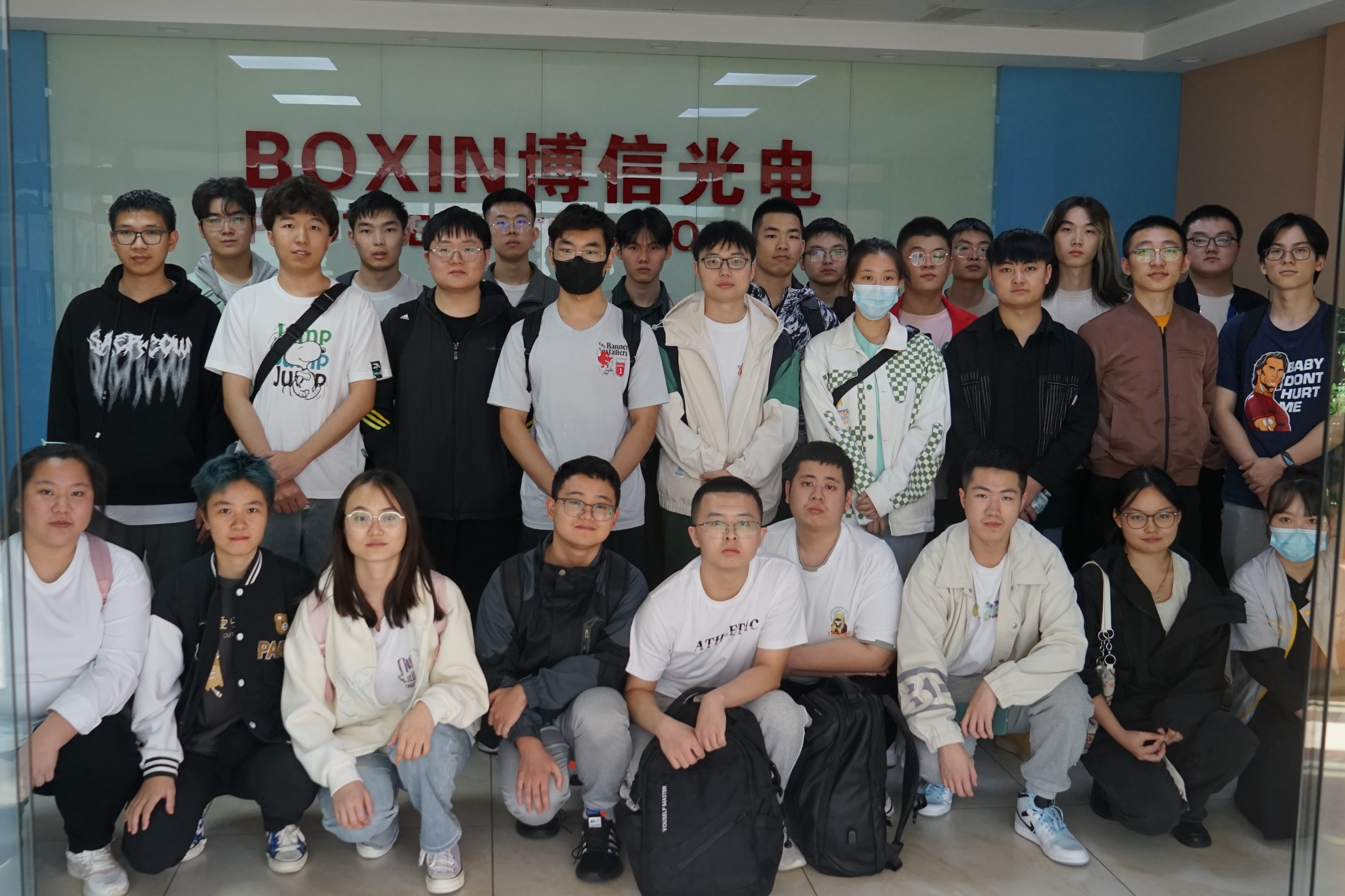 以行促学 逐梦未来——欢迎长春理工大学学生来博信光电参观实习